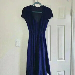 WAYF nave blue dress size small